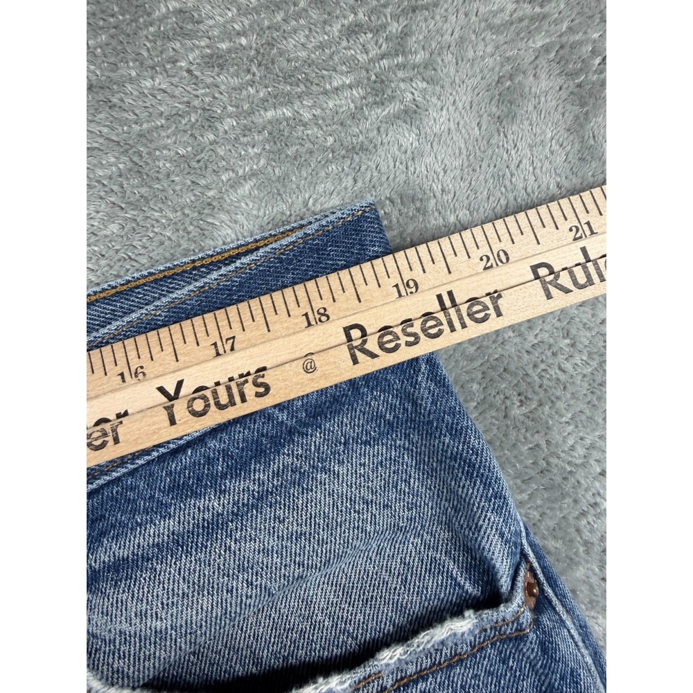Vtg Levi's 517 USA Boot Cut Jeans 38x29 Distressed Fade - Picture 11 of 16